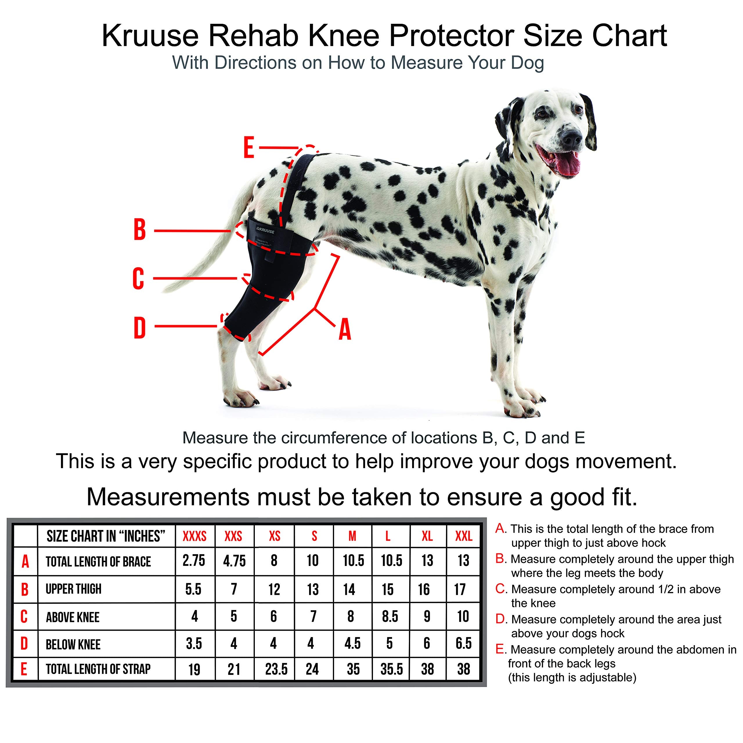Kruuse Rehab Knee Protector