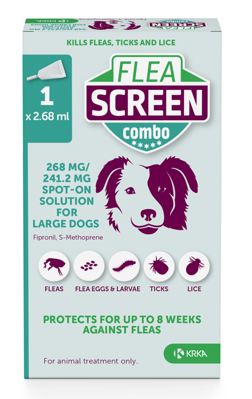 Flea & Tick Spot On Solution for Dogs