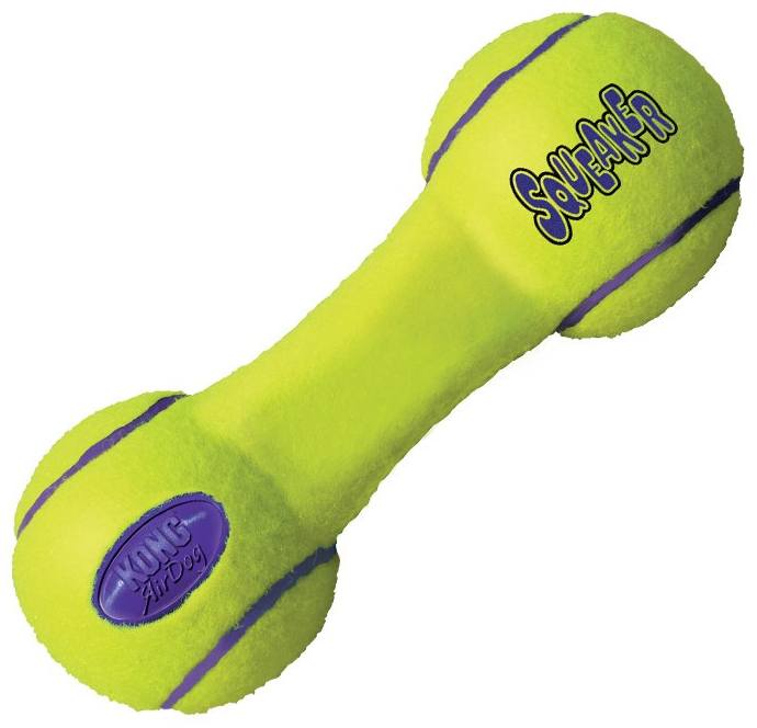 KONG AirDog Dumbbell Squeaker Dog Toy