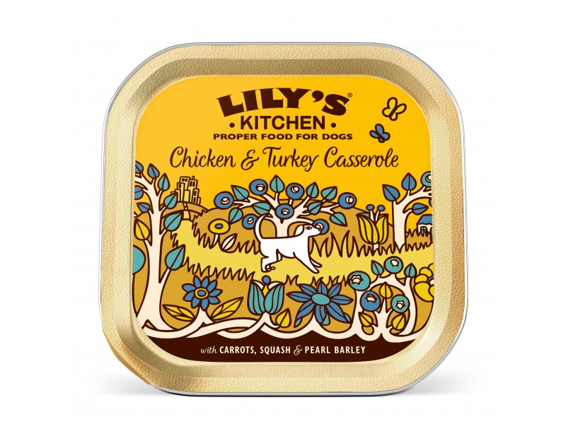 Lily's Kitchen Chicken and Turkey Casserole Dog Food