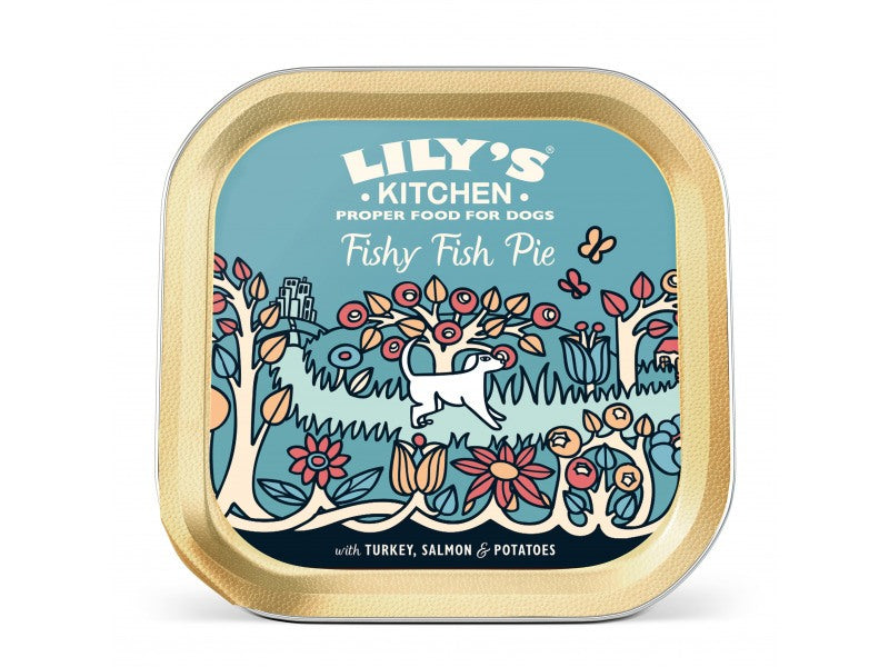 Lily's Kitchen Fishy Fish Pie With Peas Dog Food