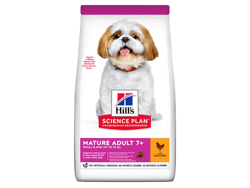 Hill's Science Plan Mature Adult Small and Mini Chicken Dog Food