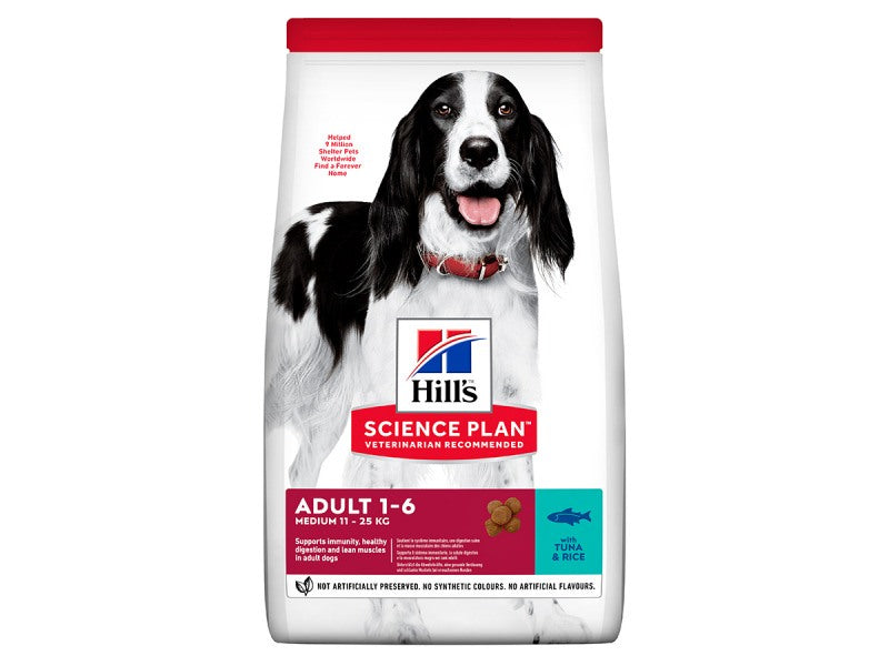 Hill's Science Plan Adult Medium Tuna and Rice Dog Food