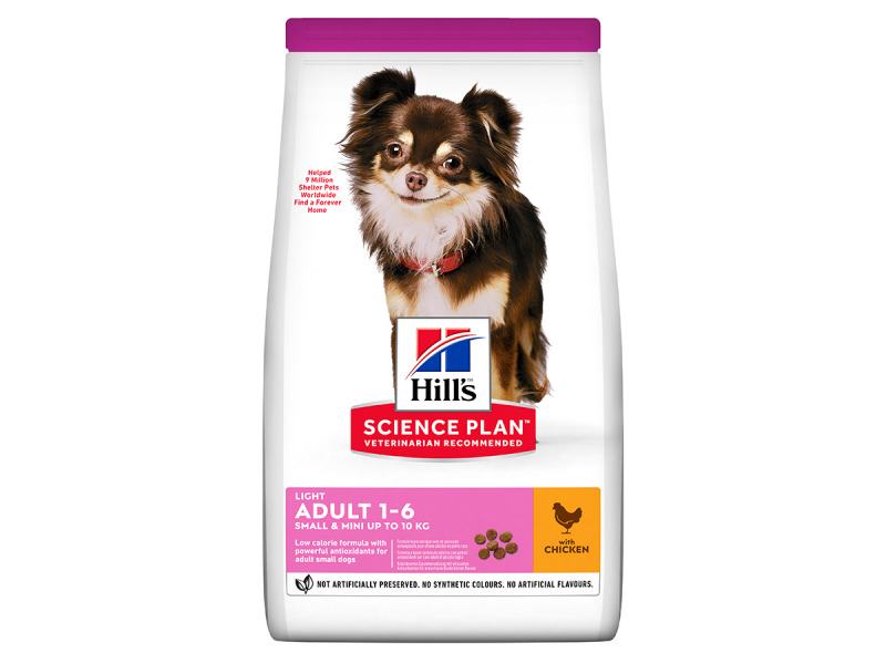 Hill's Science Plan Adult Light Small and Mini Chicken Dog Food