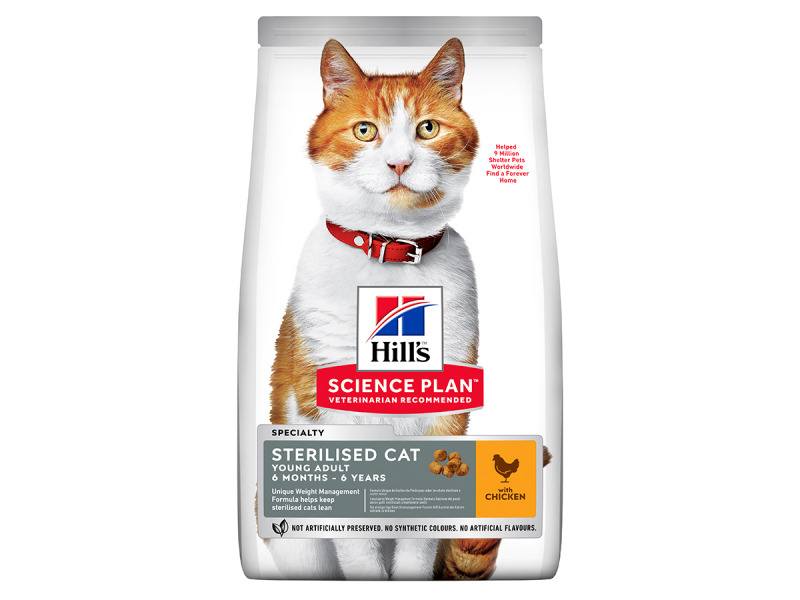 Hill's Science Plan Sterilised Adult Cat Food with Chicken
