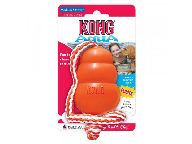 KONG Aqua with Rope Dog Toy