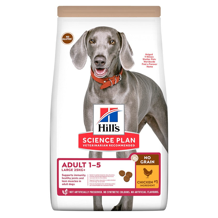 Hill's Science Plan No Grain Adult Large Breed Dry Chicken Dog Food