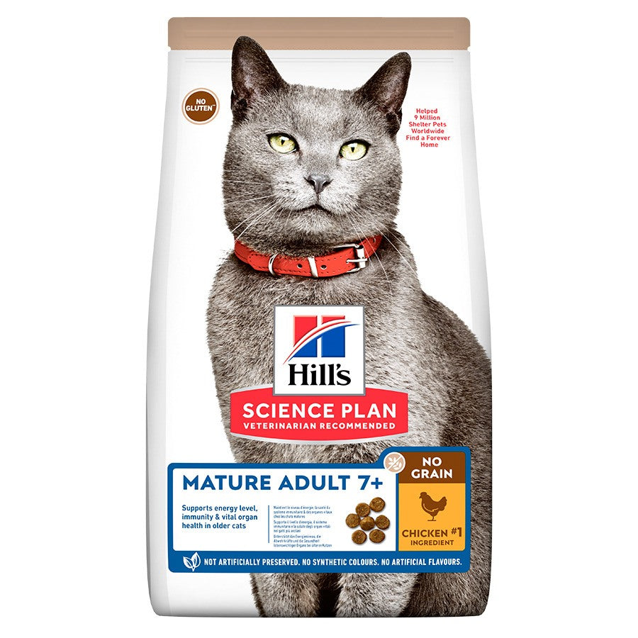 Hill's Science Plan No Grain Mature Dry Cat Food