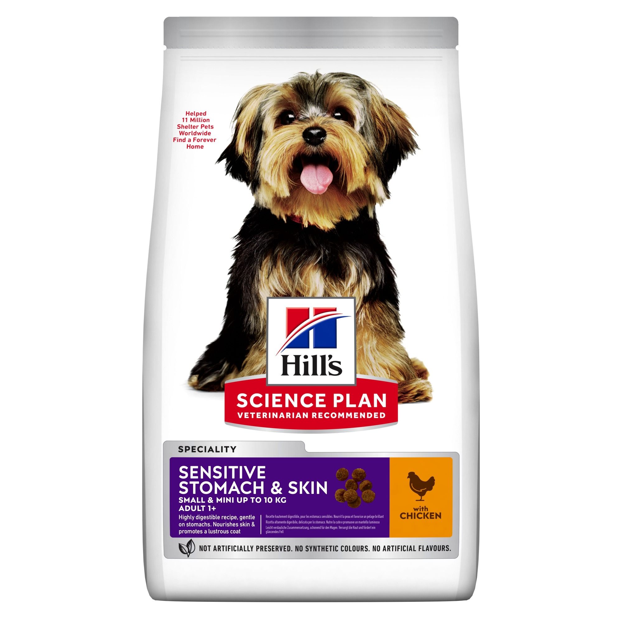 Hill's Science Plan Adult Sensitive Stomach and Skin Small and Mini Dog Food Chicken