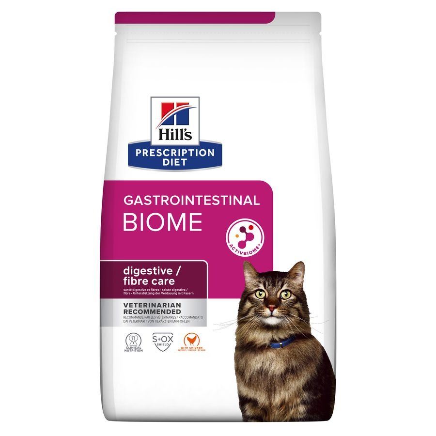Hill's Prescription Diet Gastrointestinal Biome Dry Cat Food with Chicken