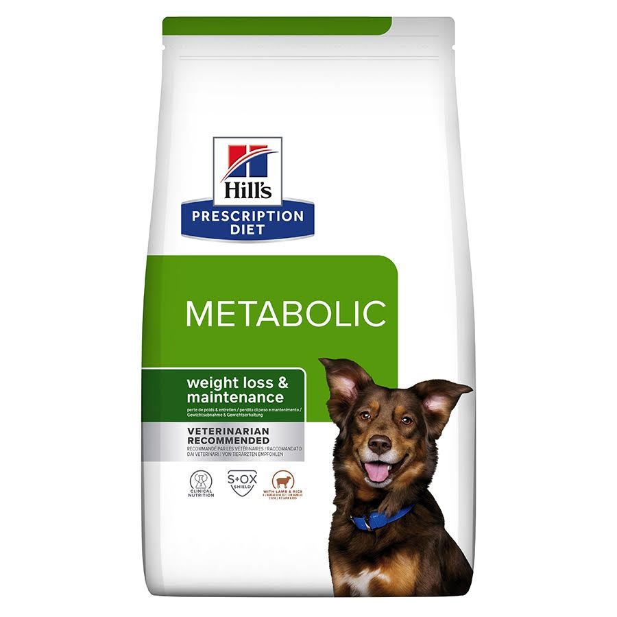 Hill's Prescription Diet Metabolic Weight Management Lamb and Rice Dog Food
