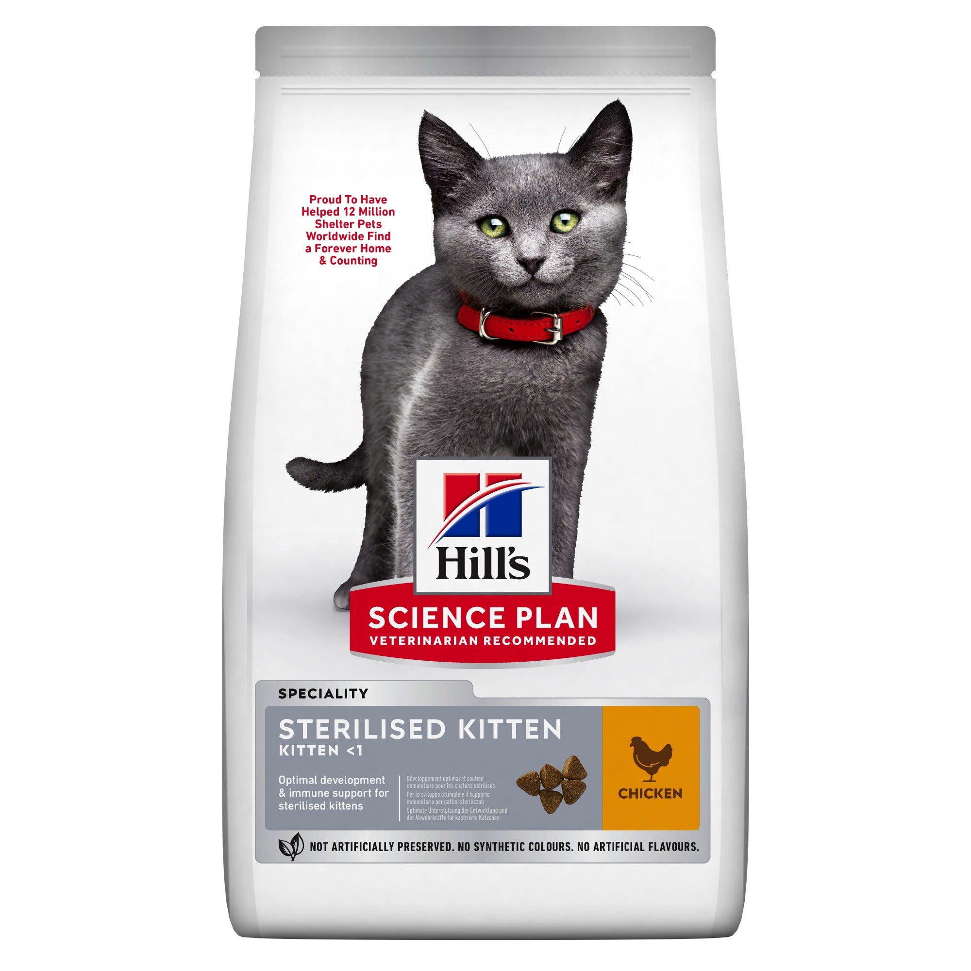 Hill's Science Plan Sterilised Kitten Food with Chicken