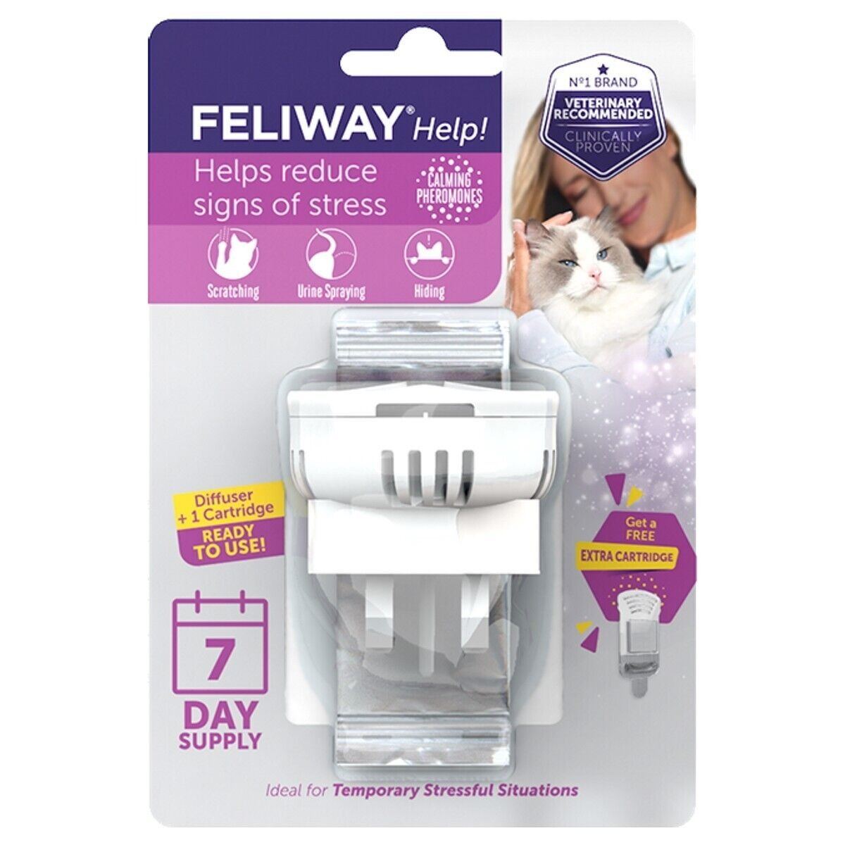 FELIWAY Help! Diffuser and Refills for Cats