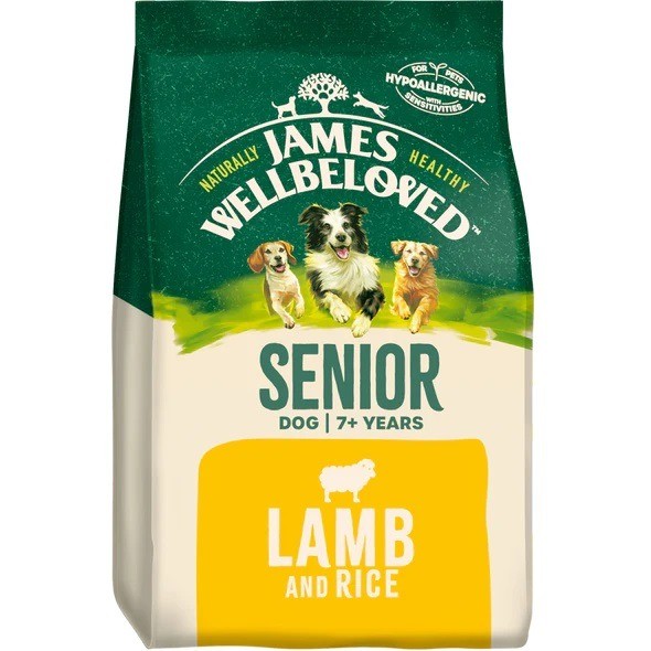 James Wellbeloved Senior Dog Dry Food Lamb and Rice