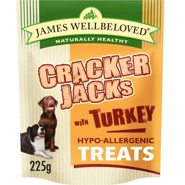 James Wellbeloved Turkey Crackerjacks Dog Treats