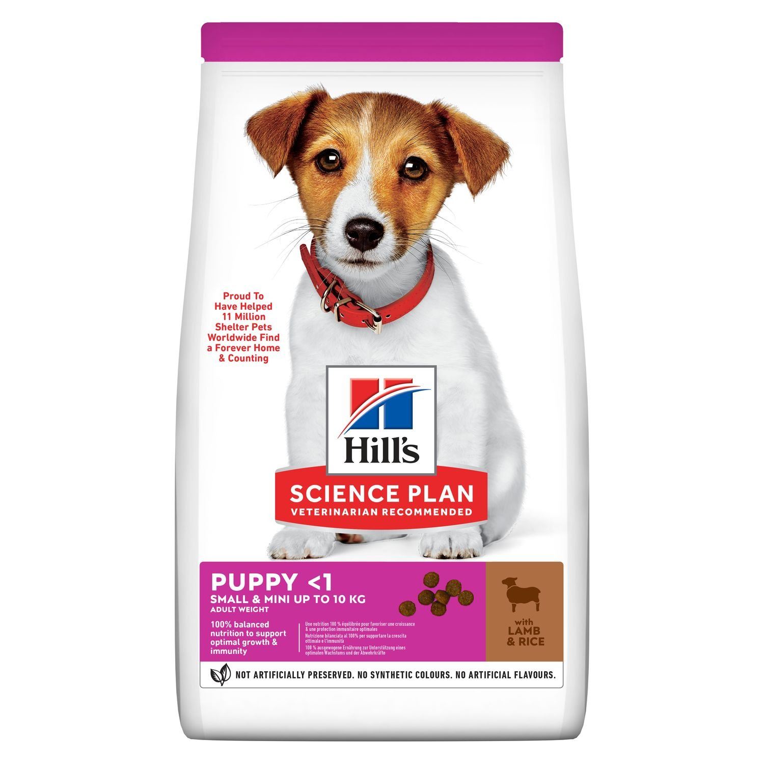 Hill's Science Plan Small and Mini Puppy Food Lamb and Rice