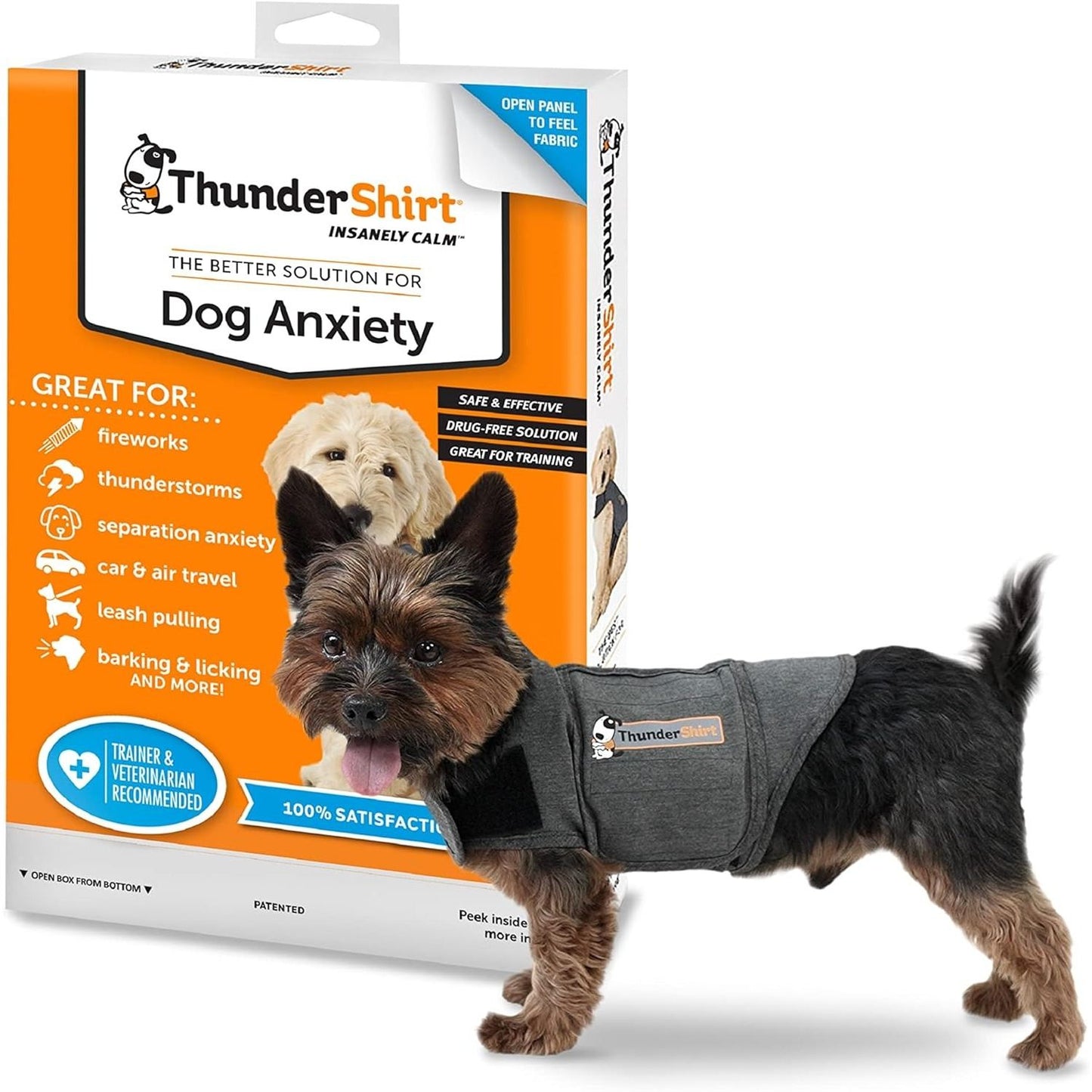 Adaptil ThunderShirt for Dogs Classic Grey