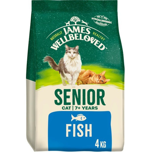 James Wellbeloved Senior Cat Dry Food Fish