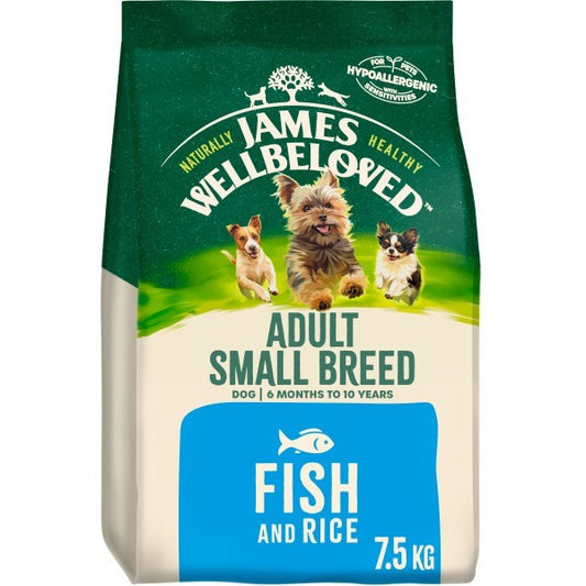 James Wellbeloved Small Breed Fish Adult Dog Food
