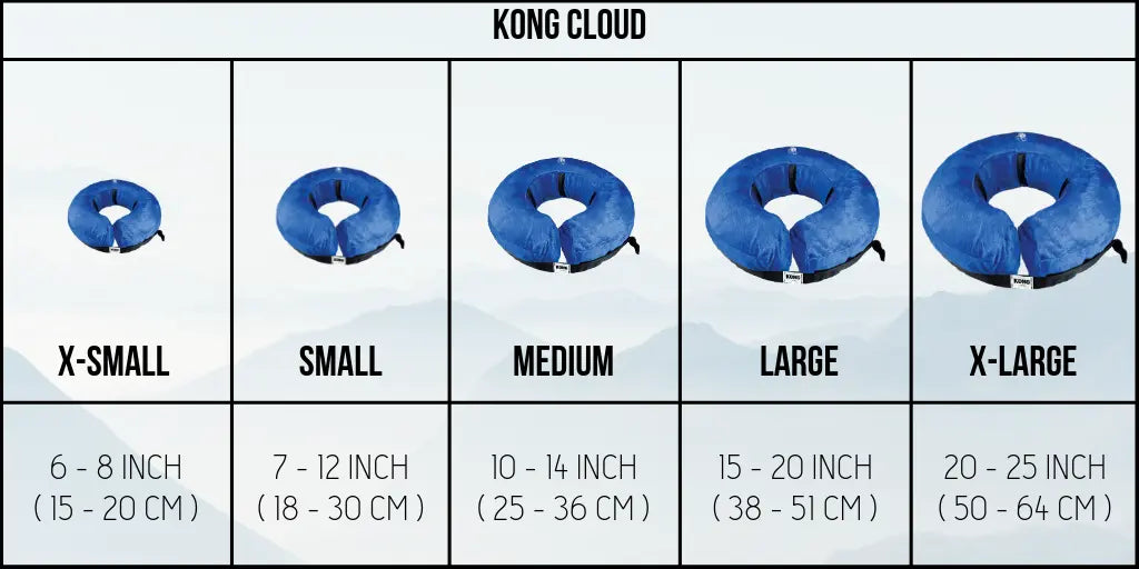 KONG Cloud Inflatable Dog and Cat Collar